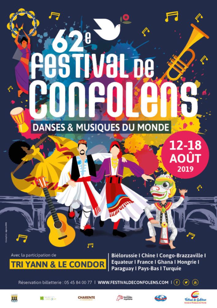 62e Festival de danses et musiques du monde de Confolens. (DR)