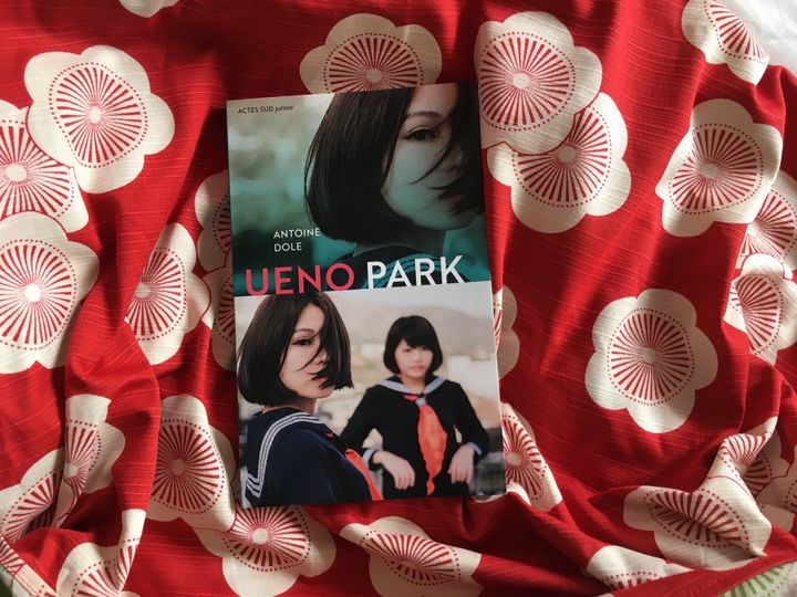 Couverture de "Ueno Park", Antoine Dole (Actes Sud Junior)
