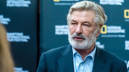 L'acteur Alec Baldwin au festival international du film des Hamptons, à New York, le 7 octobre 2021. (MARK SAGLIOCCO / GETTY IMAGES NORTH AMERICA)