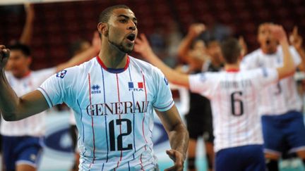 Earvin Ngapeth (NIKOLAY DOYCHINOV / AFP)