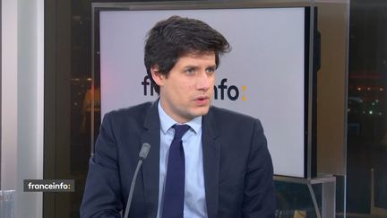 Julien Denormandie,&nbsp;ministre de l'Agriculture, invité de franceinfo lundi 25 janvier 2021. (FRANCEINFO / RADIO FRANCE)