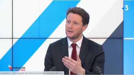 Clément Beaune
24 octobre 2021 (CAPTURE D'ECRAN "DIMANCHE EN POLITIQUE" / FRANCE 3)