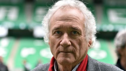 Hervé Revelli, ex-footballeur, pour les 40 ans de la finale de Glasgow contre le Bayern de Munich, à Saint-Etienne, le 12 mai 2016.&nbsp; (MAXPPP)