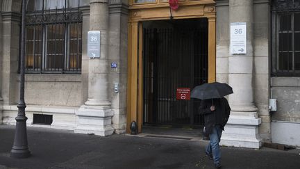 Le si&egrave;ge de la police judiciaire de Paris, au 36, Quai des Orf&egrave;vres, dans le 1er arrondissement de la capitale. (JOEL SAGET / AFP)