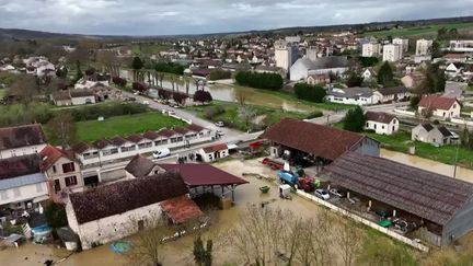 Inondations en Bourgogne : plusieurs communes de l'Yonne sont touchées (france 2)