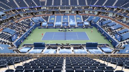 En 2020, l'US Open s'était déroulé complètement à huis clos. (AL BELLO / GETTY IMAGES NORTH AMERICA)