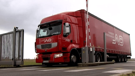 Un camion de l'entreprise Norbert Dentressangle (France3/Geopolis)