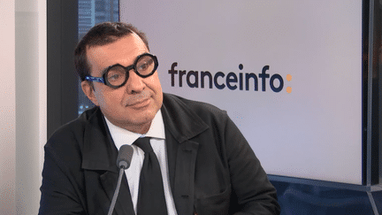 Richard Ramos, député Modem du Loiret, invité du 18h20 de franceinfo. (RADIOFRANCE / FRANCEINFO)