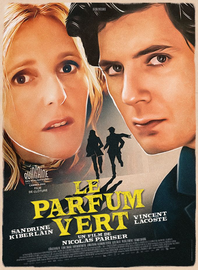 L'affiche du "Parfum vert" de Nicolas Parisier (2022). (DIAPHANA DISTRIBUTION)