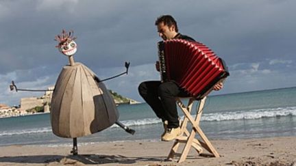 L&#039;accordéoniste Arnaud Méthivier
 (DR)