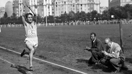 Le coureur Alain Mimoun, en juin 1947. (STF / AFP)