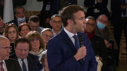 Présidentielle 2022 : Emmanuel Macron révèle l’une des propositions de son programme