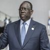 Le président sénégalais, Macky Sall, au siège de l'Union africaine, à Addis-Abeba (Ethiopie), le 19 février 2023. (AMANUEL SILESHI / AFP)