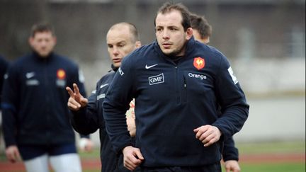 Le pilier du XV de France, David Attoub.  (MARTIN BUREAU / AFP)