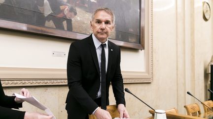 Patrick Vignal, député LREM de l'Herault, le&nbsp;10 avril 2019 à Paris. (VINCENT ISORE / MAXPPP)