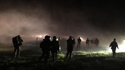 Évacuation, expulsion de la ZAD de Notre-Dame-des-Landes/ par les forces de l'ordre (GRÉGOIRE LECALOT / FRANCE-INFO)