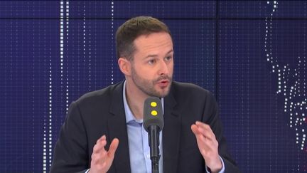 David Belliard, candiat Europe Écologie-Les Verts à la mairie de Paris, invité du "8h30 franceinfo", mardi 11 février 2020.&nbsp; (FRANCEINFO / RADIOFRANCE)