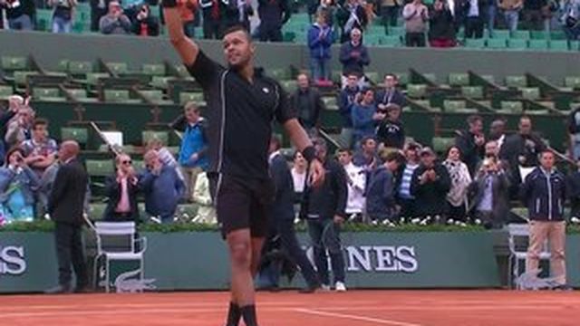 Tsonga en huitièmes après sa victoire sur l'Espagnol Pablo Anduja