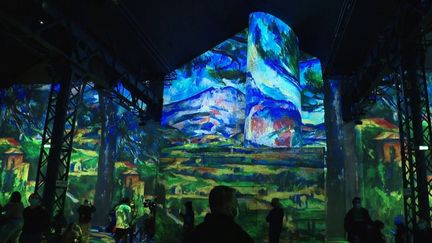 Depuis le vendredi 18 février, l’Atelier des&nbsp;Lumières à Paris nous fait vivre une nouvelle expérience virtuelle, une immersion dans les tableaux de l’artiste impressionniste Cézanne, au cœur de la Provence, où l’on découvre ou redécouvre la Sainte-Victoire.
 (CAPTURE ECRAN FRANCE 3)