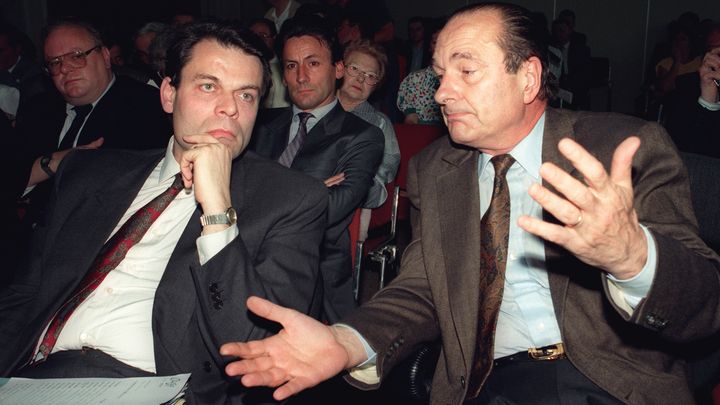 En 1988, le ministre (RPR) Michel Noir avait exprim&eacute; ses plus vives r&eacute;serves &agrave; l'&eacute;gard des appels du pied au Front national. (JEAN-MARIE HURON / AFP)