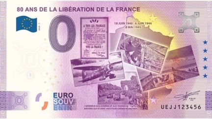 Ce billet de 0 euro a été imprimé à 3 000 exemplaires. (BILLETS-TOURISTIQUES)