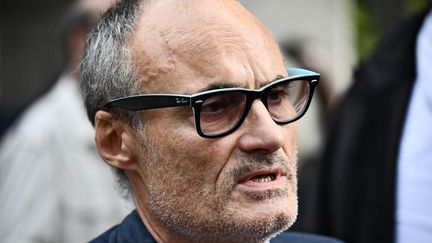 Philippe Val, ancien directeur de la rédaction et de la publication de Charlie Hebdo, le 18 septembre 2018. (PHILIPPE LOPEZ / AFP)