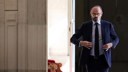 Le Premier ministre, Édouard Philippe, le 14 avril 2020 à Paris. (STEPHANE LEMOUTON / POOL)