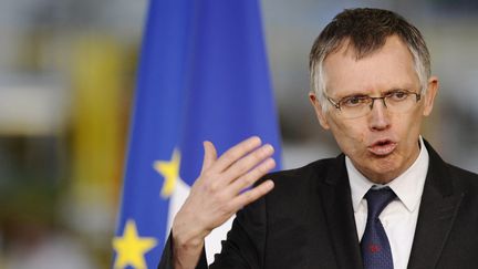 Carlos Tavares, patron du constructeur automobile Stellantis, le 27 mars 2015, à Trémery (Moselle). (JEAN-CHRISTOPHE VERHAEGEN / AFP)