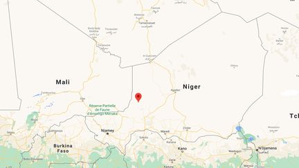 Des attaques ont fait 137&nbsp;morts, le 21 mars 2021, dans le département de Tillia (Niger). (GOOGLE MAPS)