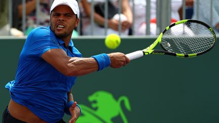 Jo-Wilfried Tsonga. (MIKE EHRMANN / GETTY IMAGES NORTH AMERICA)