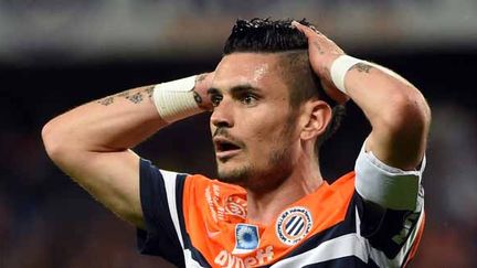 Remy Cabella - milieu - 24 ans - club : Montpellier (PASCAL GUYOT / AFP)