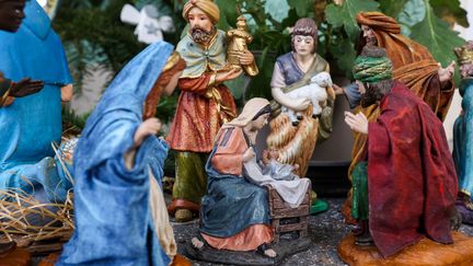 A Christmas nativity scene.  (MICHAEL DESPREZ / MAXPPP)