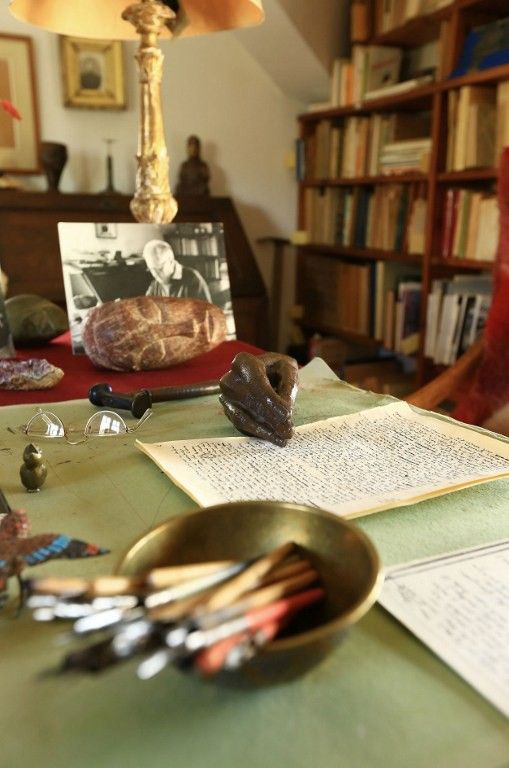 Intérieur de la Maison de Jean Giono à Manosque
 (AFP / MOIRENC Camille / hemis.fr / )