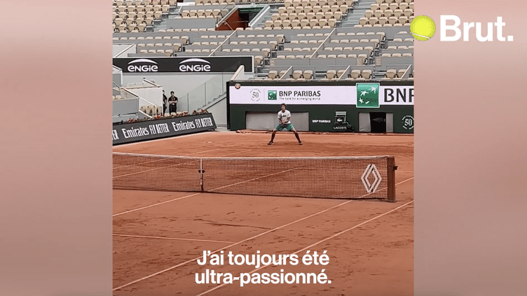 VIDEO. Avec Vivien Cabos, sparring-partner à Roland-Garros