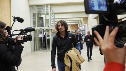 Olivier Savignac, au tribunal correctionnel d'Orléans (Loiret), le 30 octobre 2018. (GUILLAUME SOUVANT / AFP)