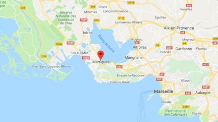 .La ville de Martigues dans les Bouches-du-Rhône.&nbsp; (FRANCEINFO / RADIOFRANCE)