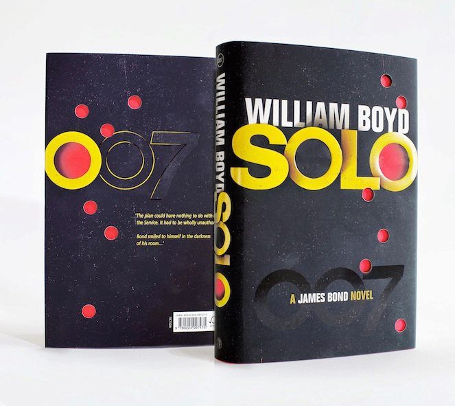 La couverture britannique de "Solo" de William Boyd
 (Jonathan Cape)