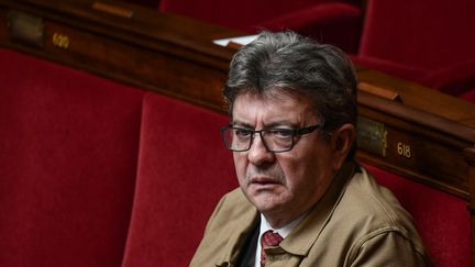 Le député de La France insoumise, Jean-Luc Mélenchon, à l'Assemblée nationale, le 25 septembre 2019. (PHILIPPE LOPEZ / AFP)