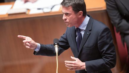 &nbsp; (Manuel Valls appelle les entreprises à signer des accords sur le pacte de responsabilité pour "tenr leurs engagements". © Maxppp)