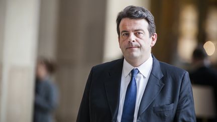 Le député Thierry Solère, le 18 février 2015, à l'Assemblée nationale, à Paris. (CITIZENSIDE / AURELIEN MORISSARD / AFP)