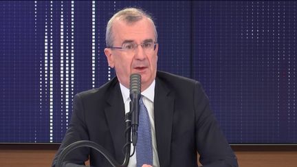 François Villeroy de Galhau, gouverneur de la Banque de France, invité du "8h30 franceinfo", mardi 9 juin 2020.&nbsp; (FRANCEINFO / RADIOFRANCE)