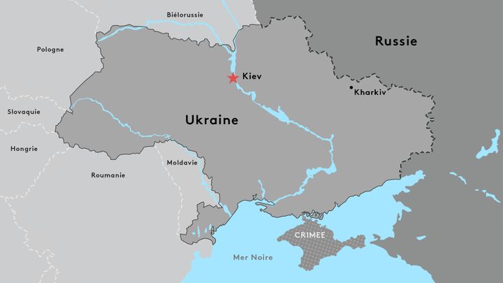 David vit à Kharkiv, dans l'est de l'Ukraine, tout près de la frontière russe. (PIERRE-ALBERT JOSSERAND / FRANCEINFO)