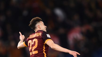 El Shaarawy, intenable avec l'AS Roma (FILIPPO MONTEFORTE / AFP)