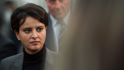 Najat Vallaud-Belkacem, le 28 novembre 2016, à Marseille. (BERTRAND LANGLOIS / AFP)