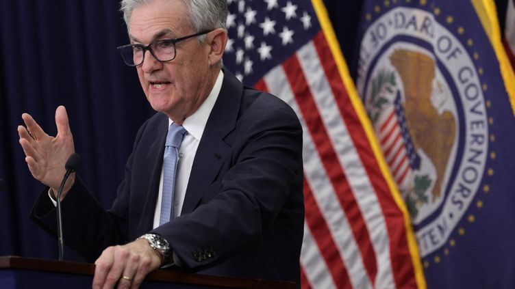 Jerome Powell, in Washington (United States), March 22, 2023. (ALEX WONG / GETTY IMAGES NORTH AMERICA / AFP)