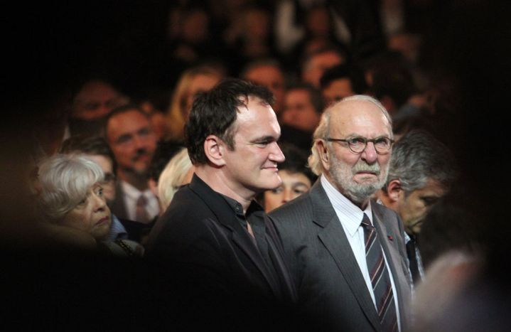 Quentin Tarantino et Jean-Pierre Marielle
 (Jean-François Lixon)