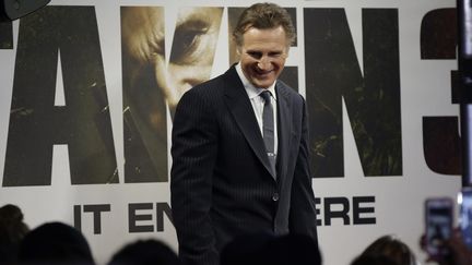 Liam Neeson lors de l'avant-première new-yorkaise le 7 janvier dernier.
 (Angelillo / UPI / MaxPPP)