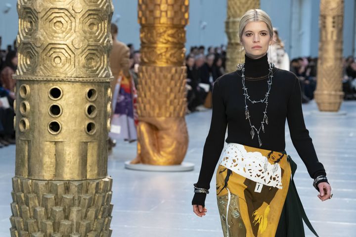 Chloé pap automne-hiver 2020-21 à la PFW, le 27 février 2020 (IK ALDAMA / IK ALDAMA)