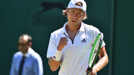 Lucas Pouille (Wimbledon 2018) (GLYN KIRK / AFP)