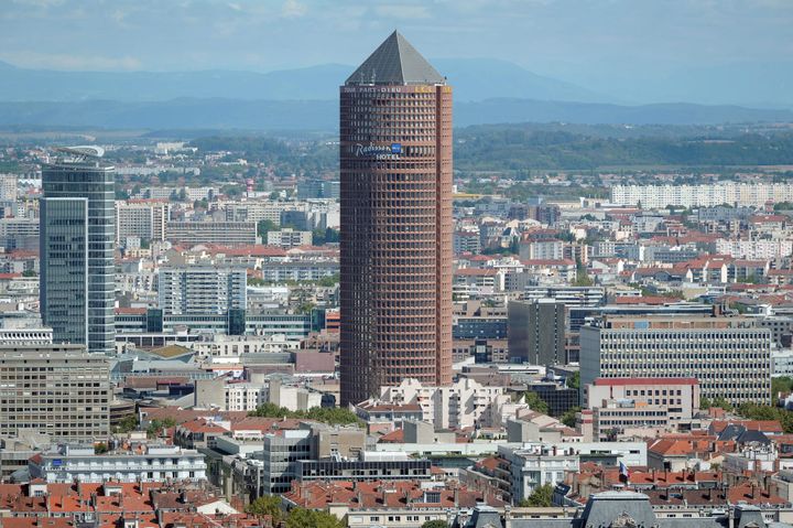 "Le crayon de Lyon" est devenu la Tour Part-Dieu en 2008
 (PHOTOPQR/LE PROGRES)